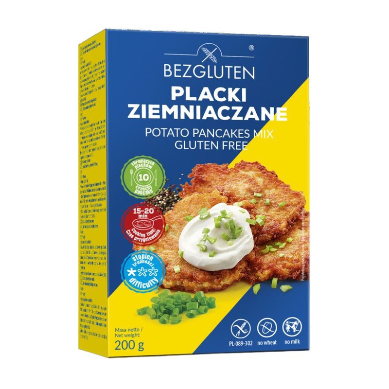 Placki ziemniaczane bezglutenowe Bezgluten 200 g