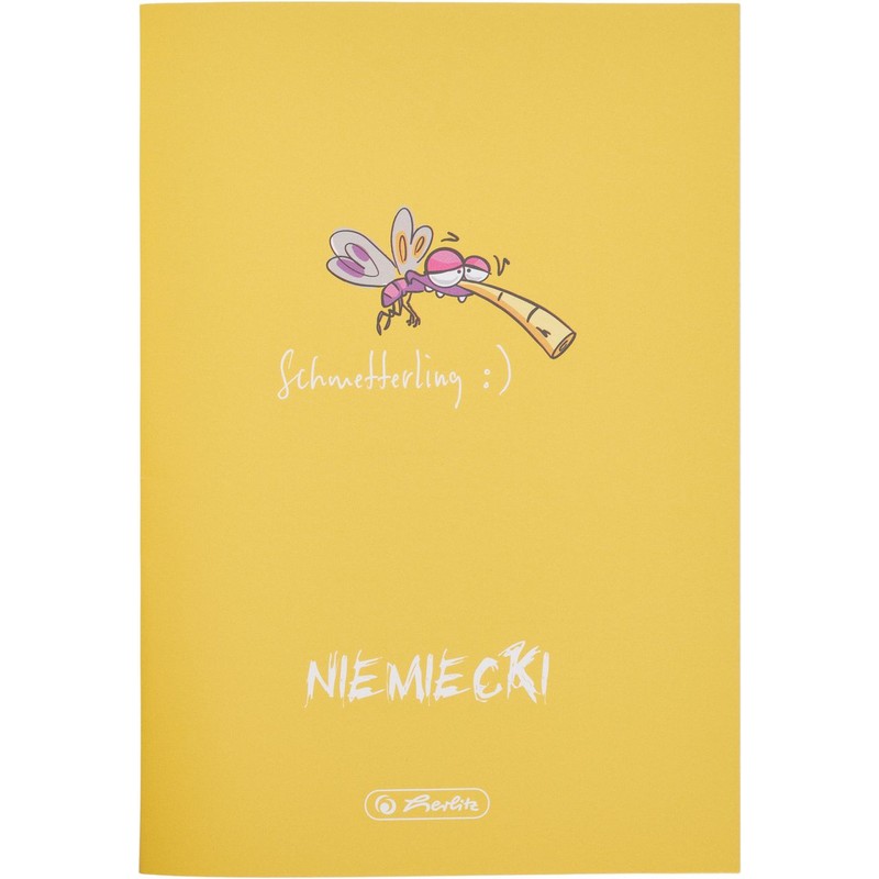 Zeszyt do języka niemieckiego A5 60kr FSC Herlitz 1 sztuka
