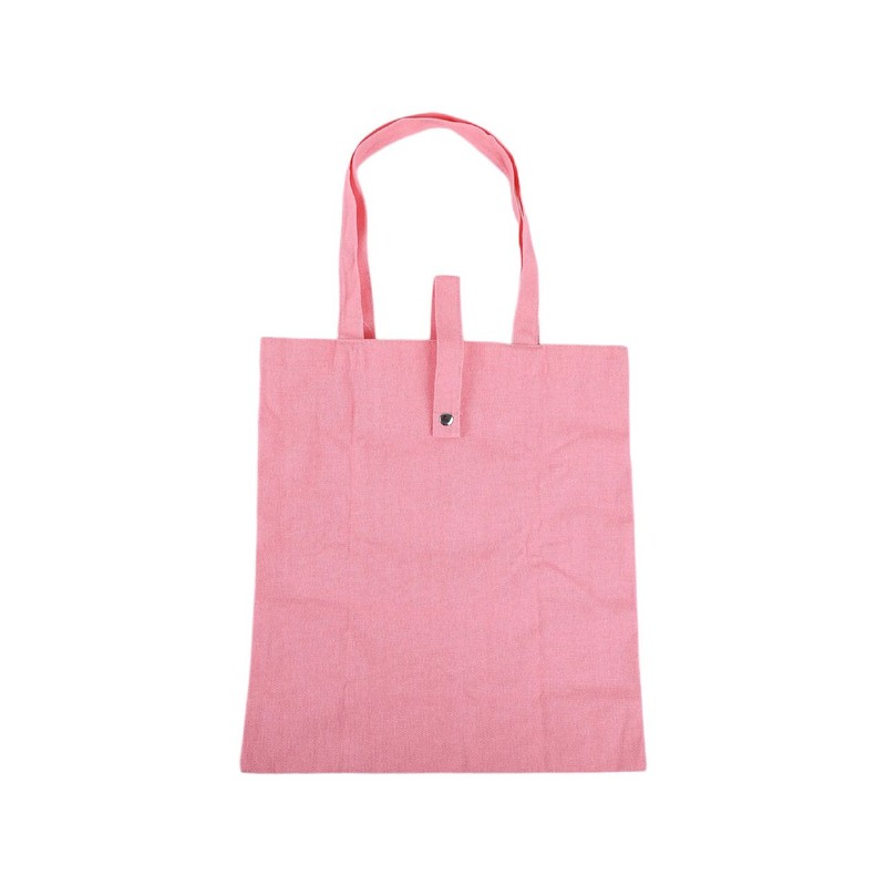 Torba bawełniana 35 x 40cm różowa Auchan 1 sztuka