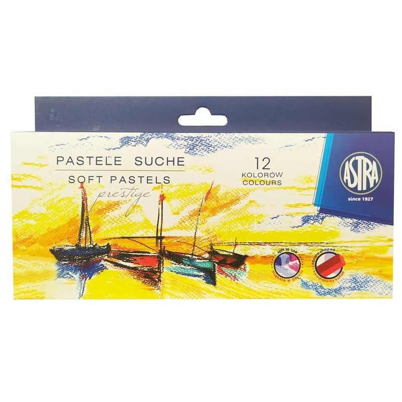 Pastele suche Astra 12 sztuk