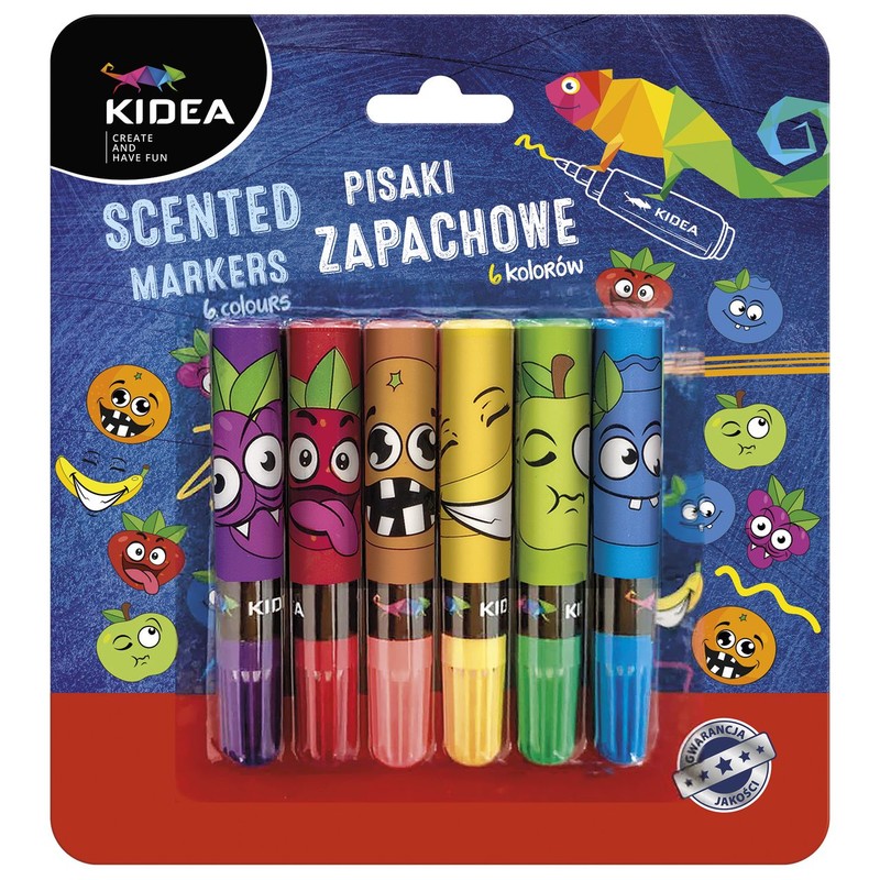 PISAKI ZAPACHOWE 6SZT Kidea 6 sztuk