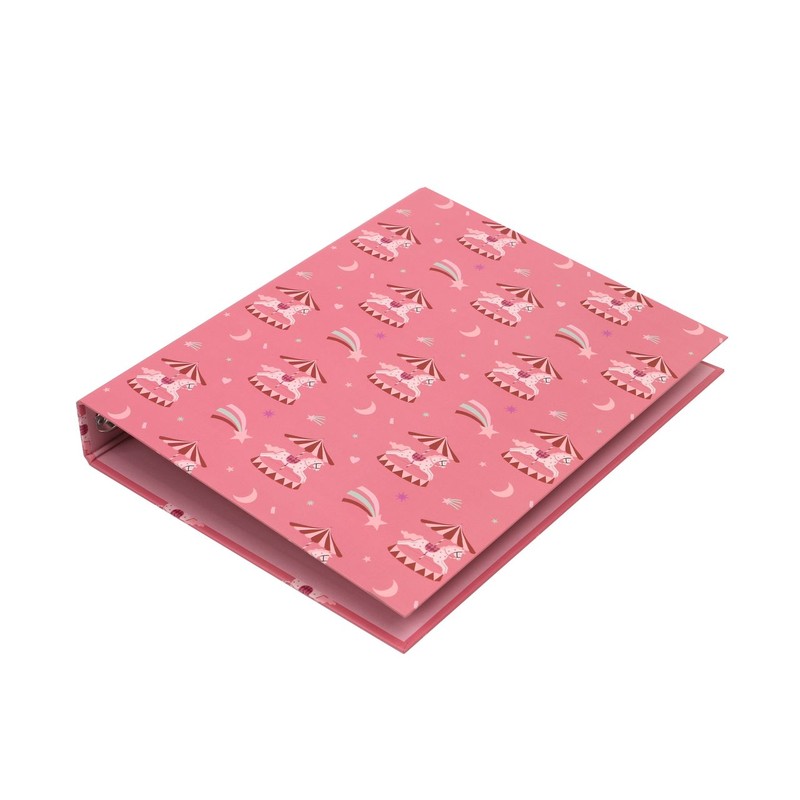 Segregator A4 4 ringi 40mm cyrk Auchan 1 sztuka