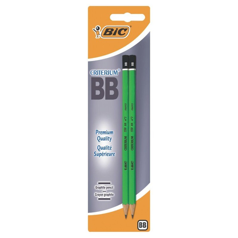 Ołówek bez gumki Criterium 550 BB BIC 2 sztuki