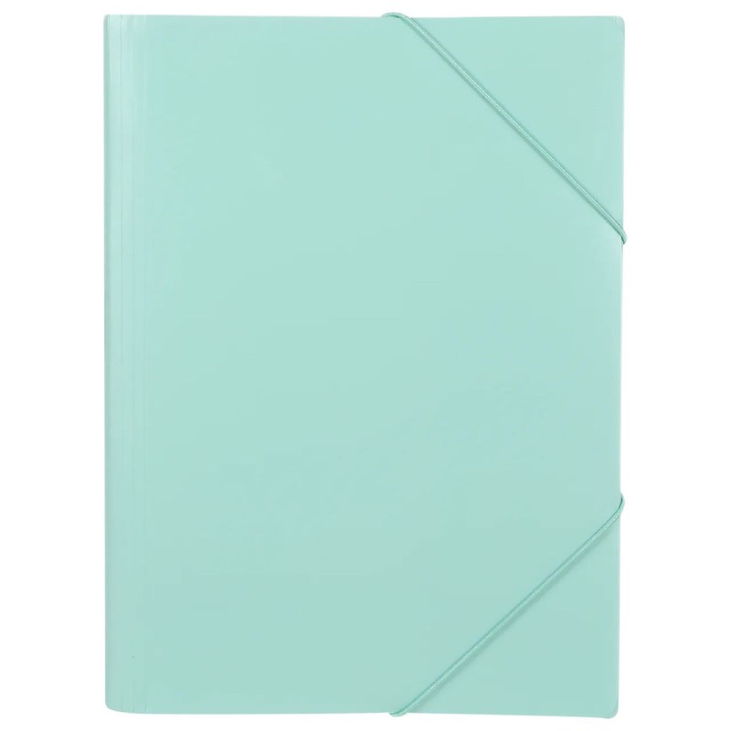 Teczka z gumką A4  zielona Auchan 1 sztuka