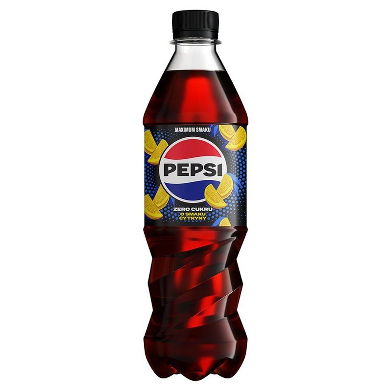 Napój gazowany Twist Zero o smaku cola z cytryną PEPSI 500 ml