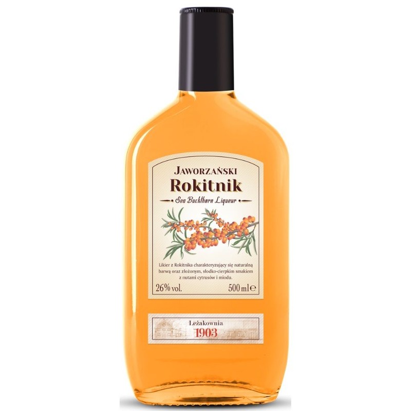 Likier ziołowy Rokitnik alk. 26,0% obj. Jaworzański  500 ml