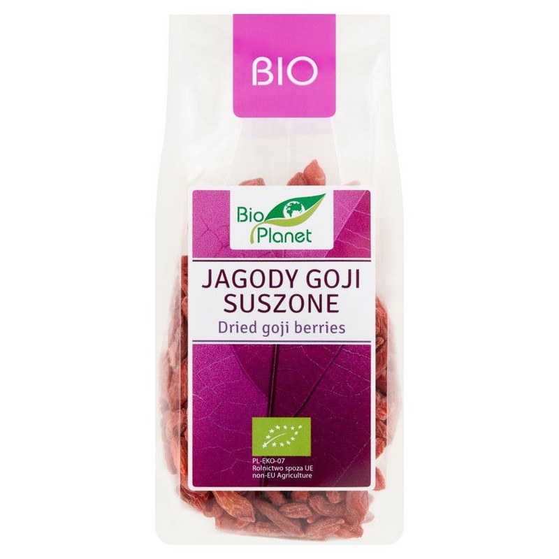 BIO Jagody goji suszone Bio Planet 100 g