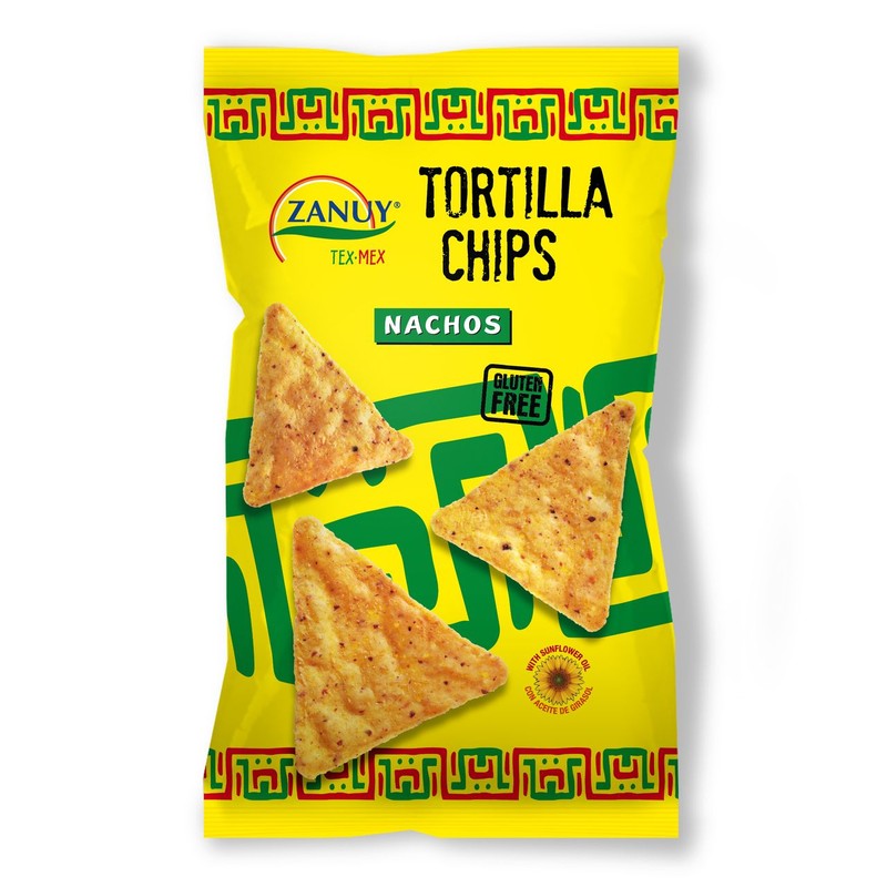 Tortilla Chips Nachos solone bezglutenowe ZANUY 200 g