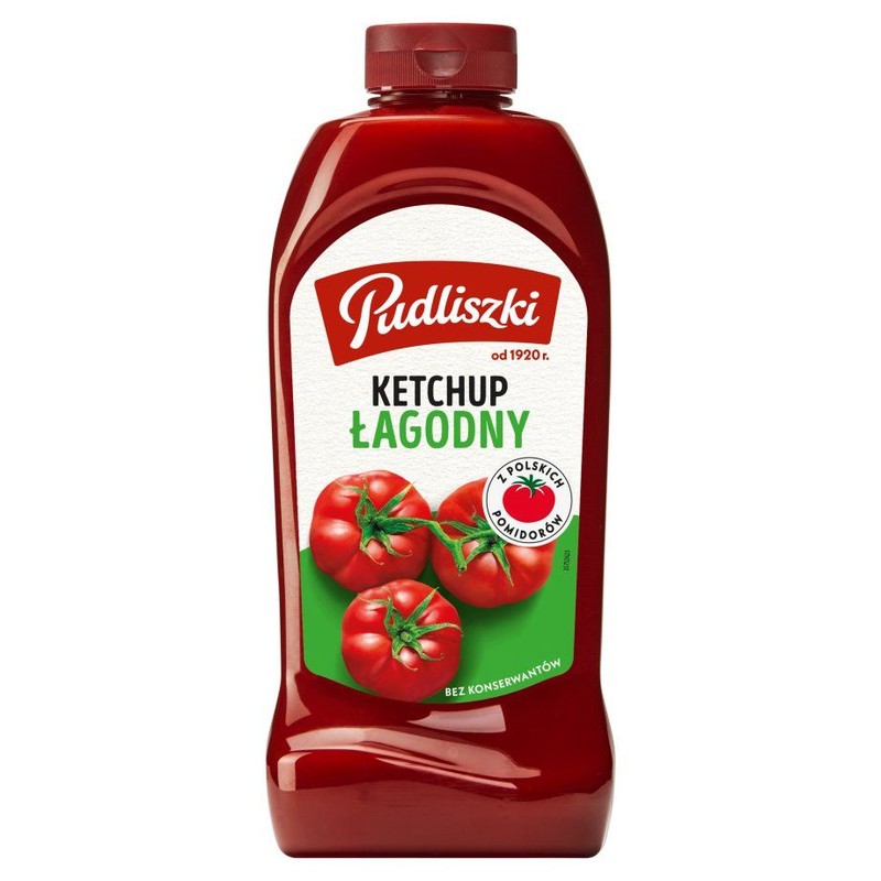 Ketchup łagodny Pudliszki 990 g