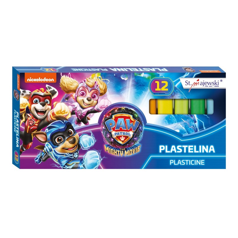Plastelina 12 sztuk Psi Patrol Psi Patrol Zestaw