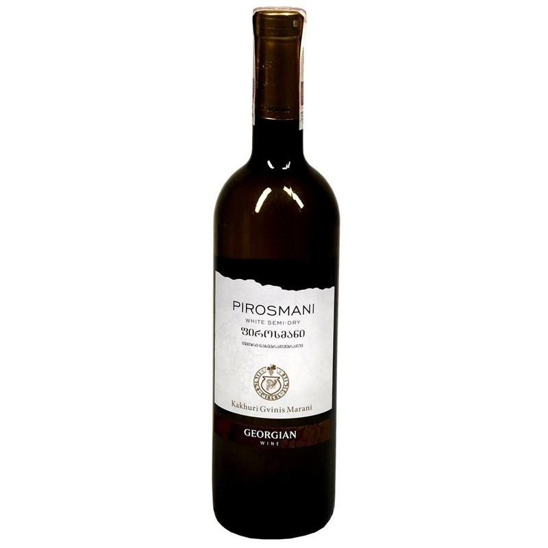 Gruzińskie wino białe półwytrawne Pirosmani 750 ml