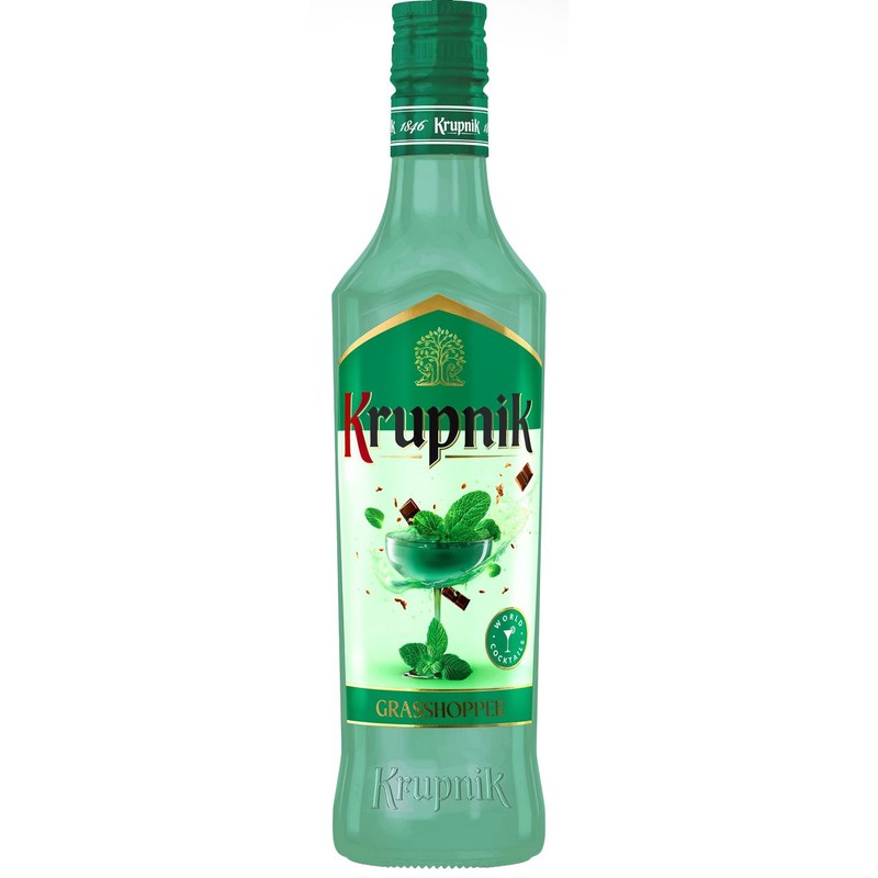 Likier mleczny Grasshopper alk. 16,0% obj. Krupnik 500 ml