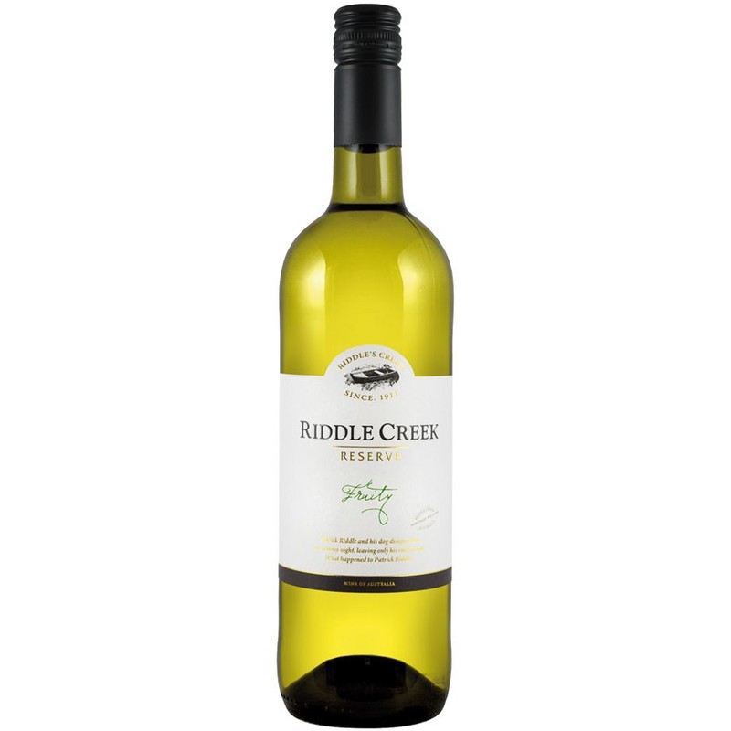 Wino australijskie białe półwytrawne alk. 12,0% obj. Riddle Creek 750 ml