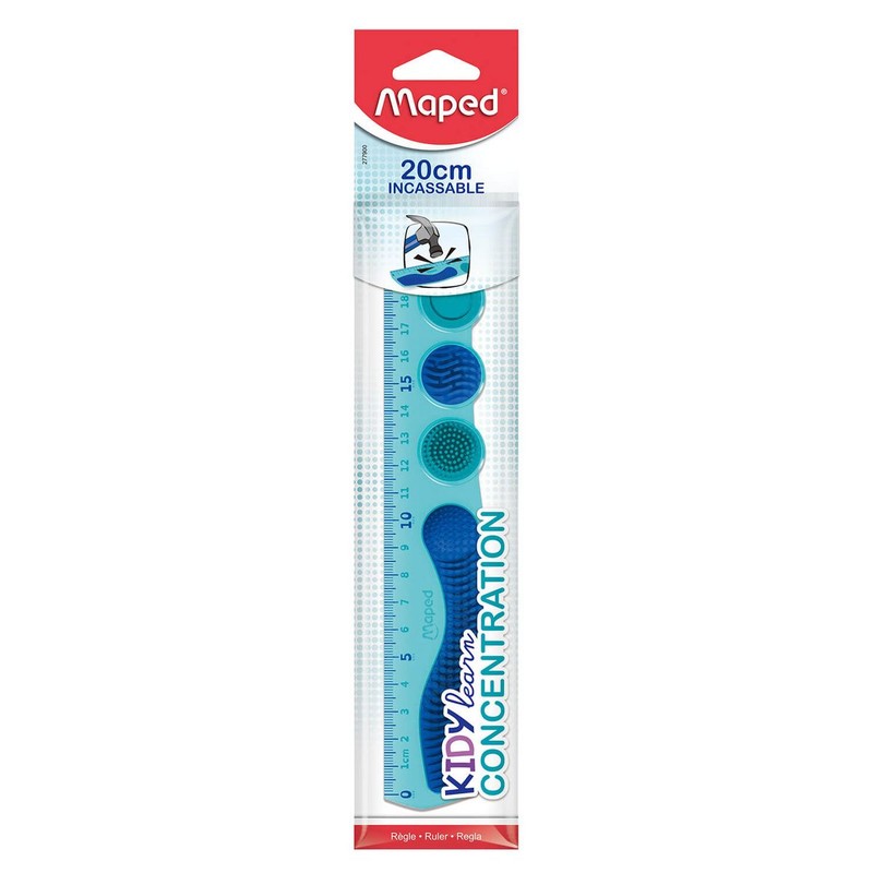 Linijka Kidy Learn Concentration 20 cm Maped 1 sztuka
