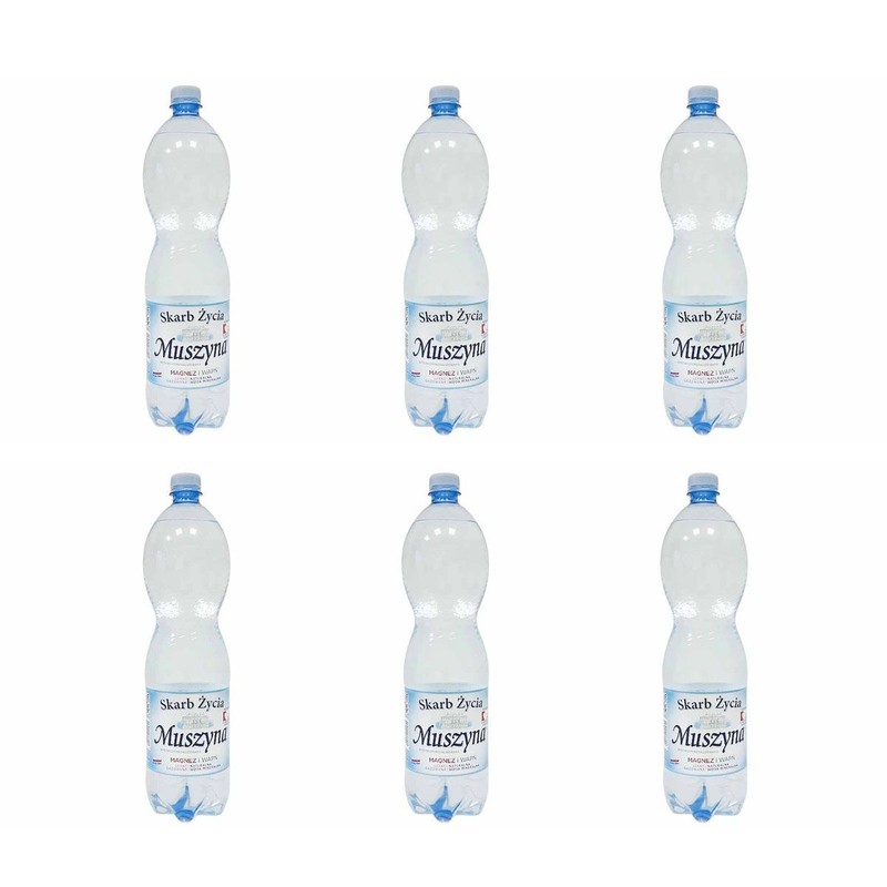 Woda lekko gazowana Skarb Życia Muszyna 6 x 1,5 l