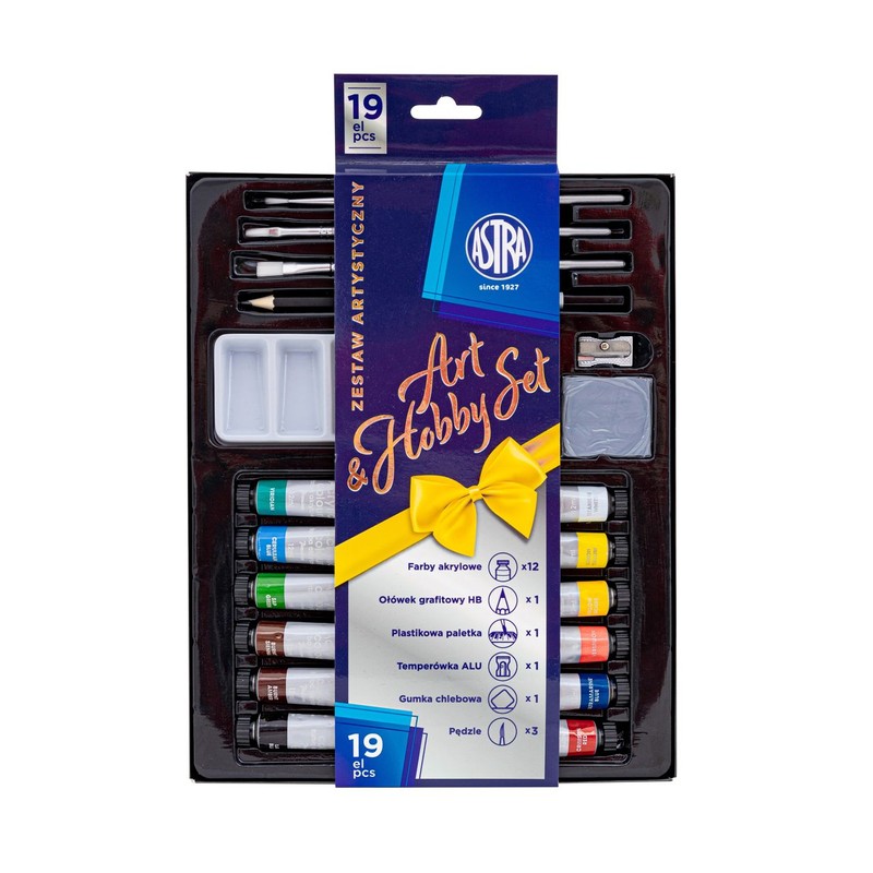Zestaw artystyczny Astra Artea 19 el. ASTRA zestaw