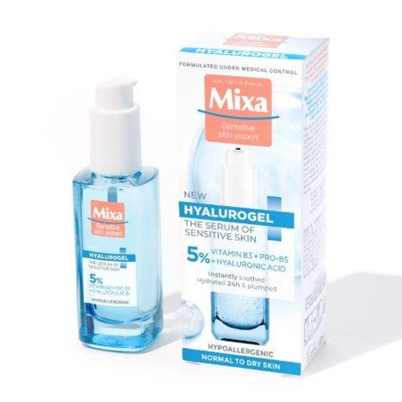 Hyalurogel Serum dla skóry wrażliwe Mixa 30 ml