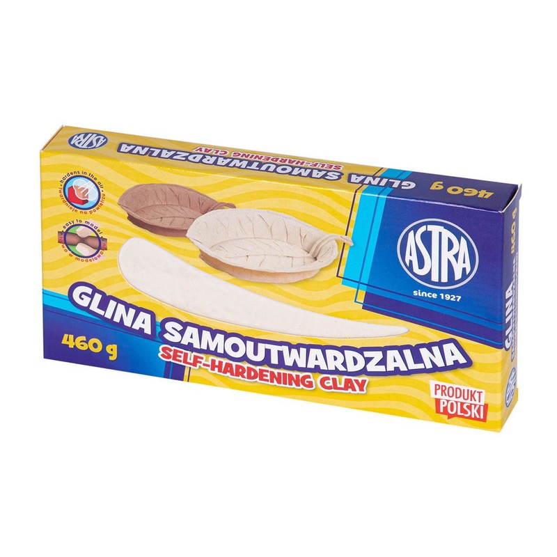 Glina samoutwardzalna 460g biała ASTRA 1 sztuka