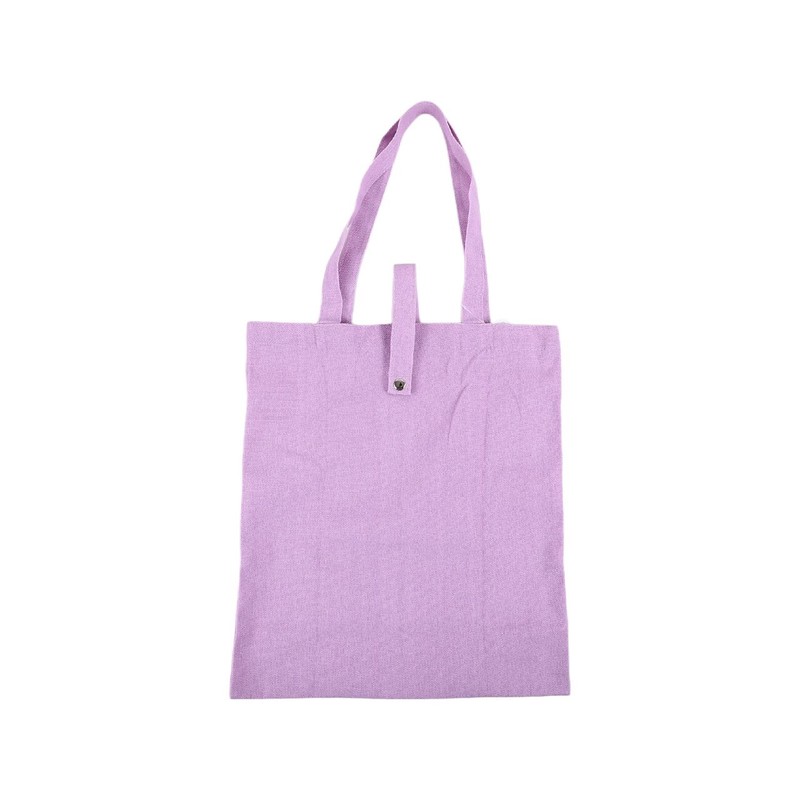 Torba bawełniana 35 x 40cm fioletowa Auchan 1 sztuka