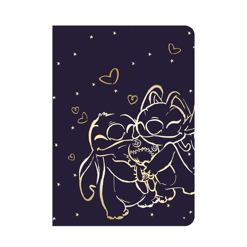 Zeszyt A5 32 kartki kratka Stitch Gold Coolpack 1 sztuka