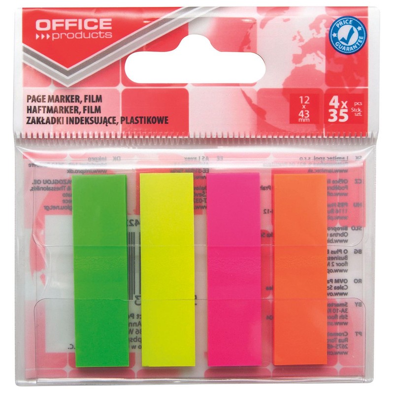 Zakładka indeksująca Office Products Zestaw