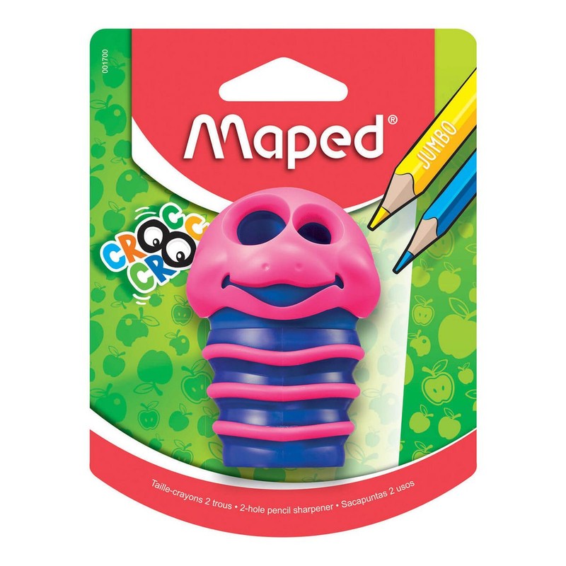 Temperówka Croc Croc 2 otwory mix kolorów Maped 1 sztuka