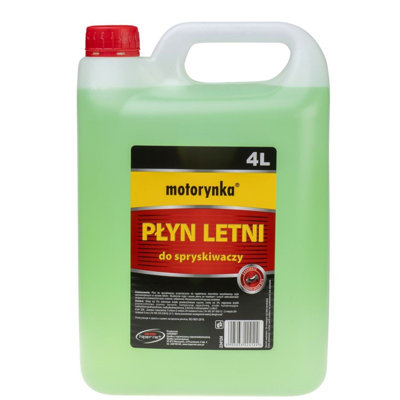 Letni plyn do spryskiwaczy Motorynka 4 l