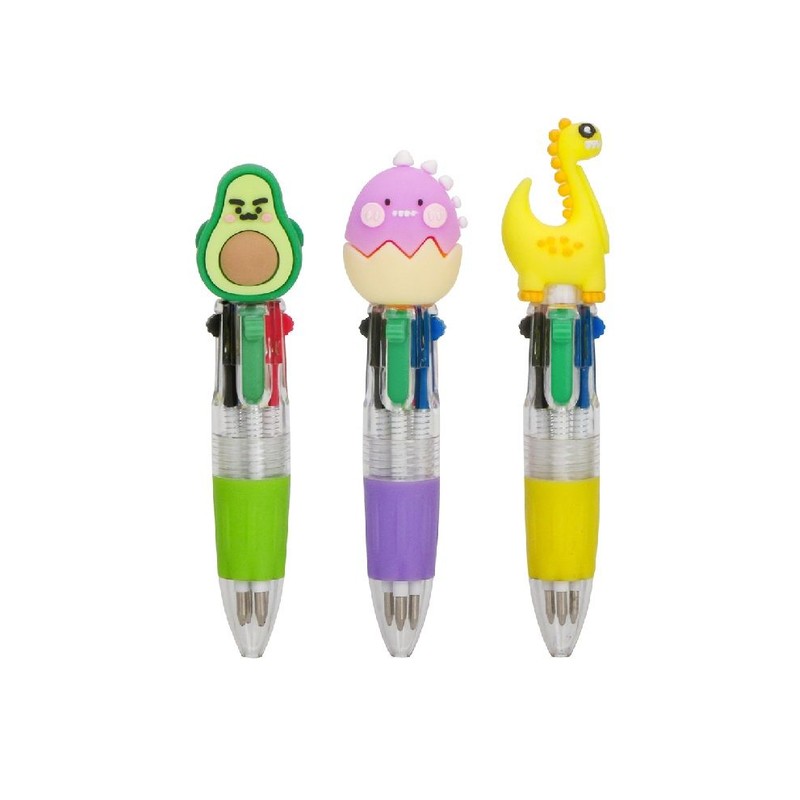 Długopis Fun 4 kolory mix Auchan 1 sztuka