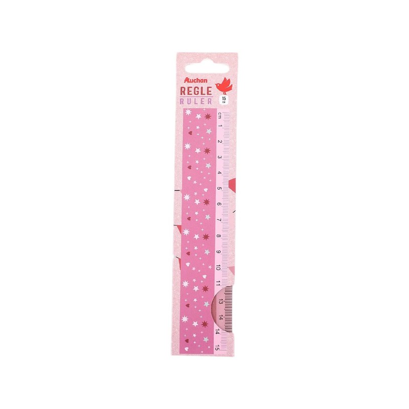 Linijka 15 cm Cyrk Auchan 1 sztuka