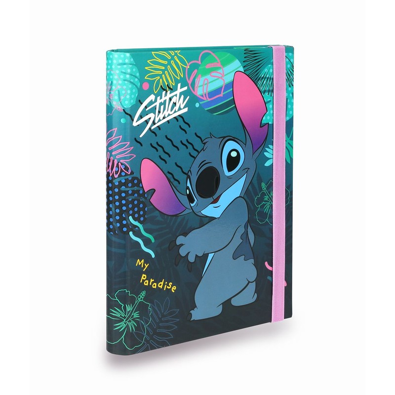 Teczka przestrzenna kartonowa z gumką Disney Core A5 Stitch Coolpack 1 sztuka