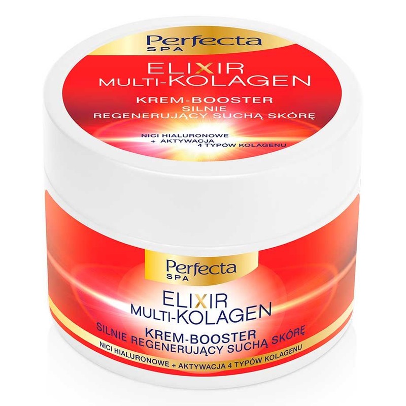 Krem do suchej skóry regenerujący Spa Booster Elixir Multi-Kolagen  Perfecta  225 ml
