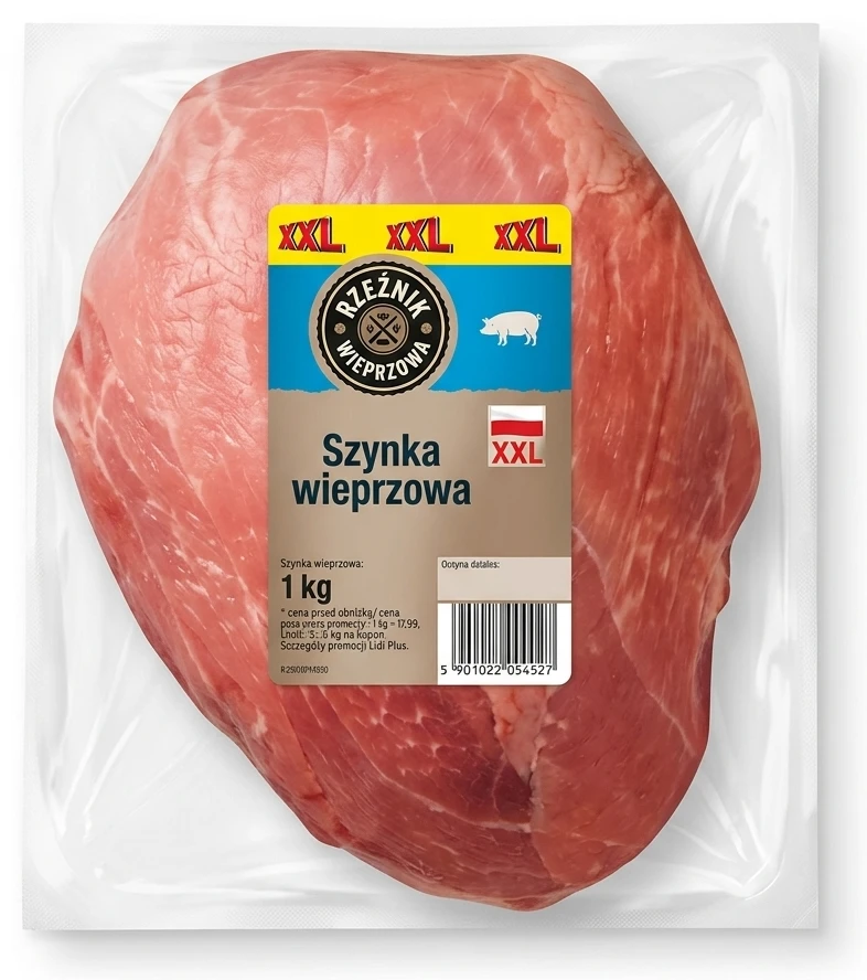RZEŹNIK Szynka wieprzowa, XXL