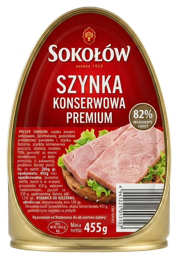 SOKOŁÓW Szynka konserwowa