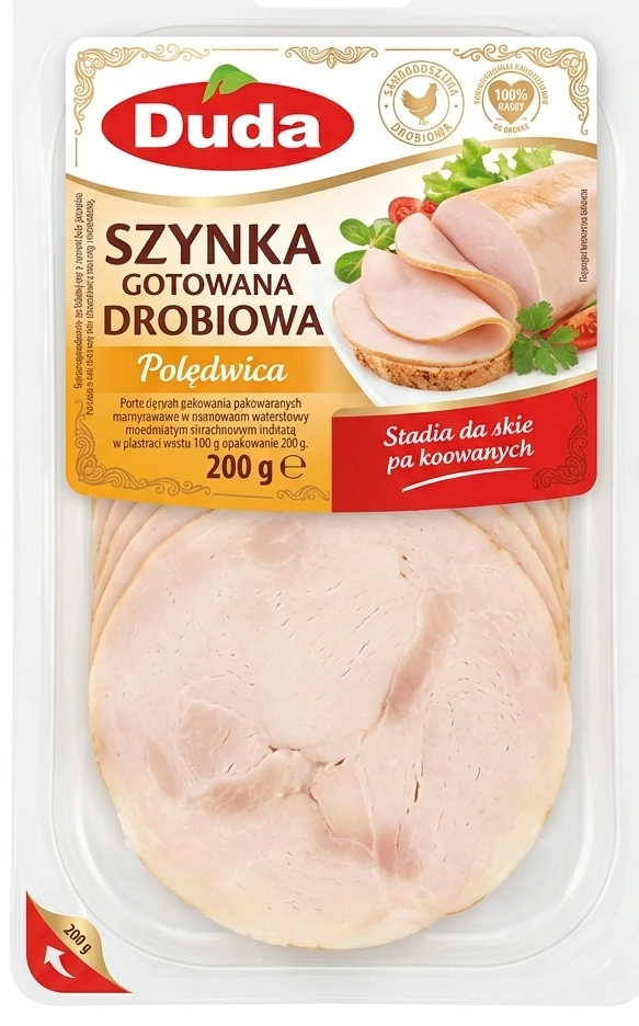 DUDA Szynka lub Polędwica drobiowa