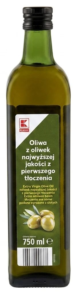 Oliwa z oliwek najwyższej jakości z pierwszego tłoczenia