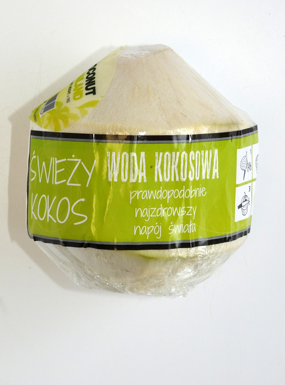Kokos Biały Świeży Tajlandia 1Szt