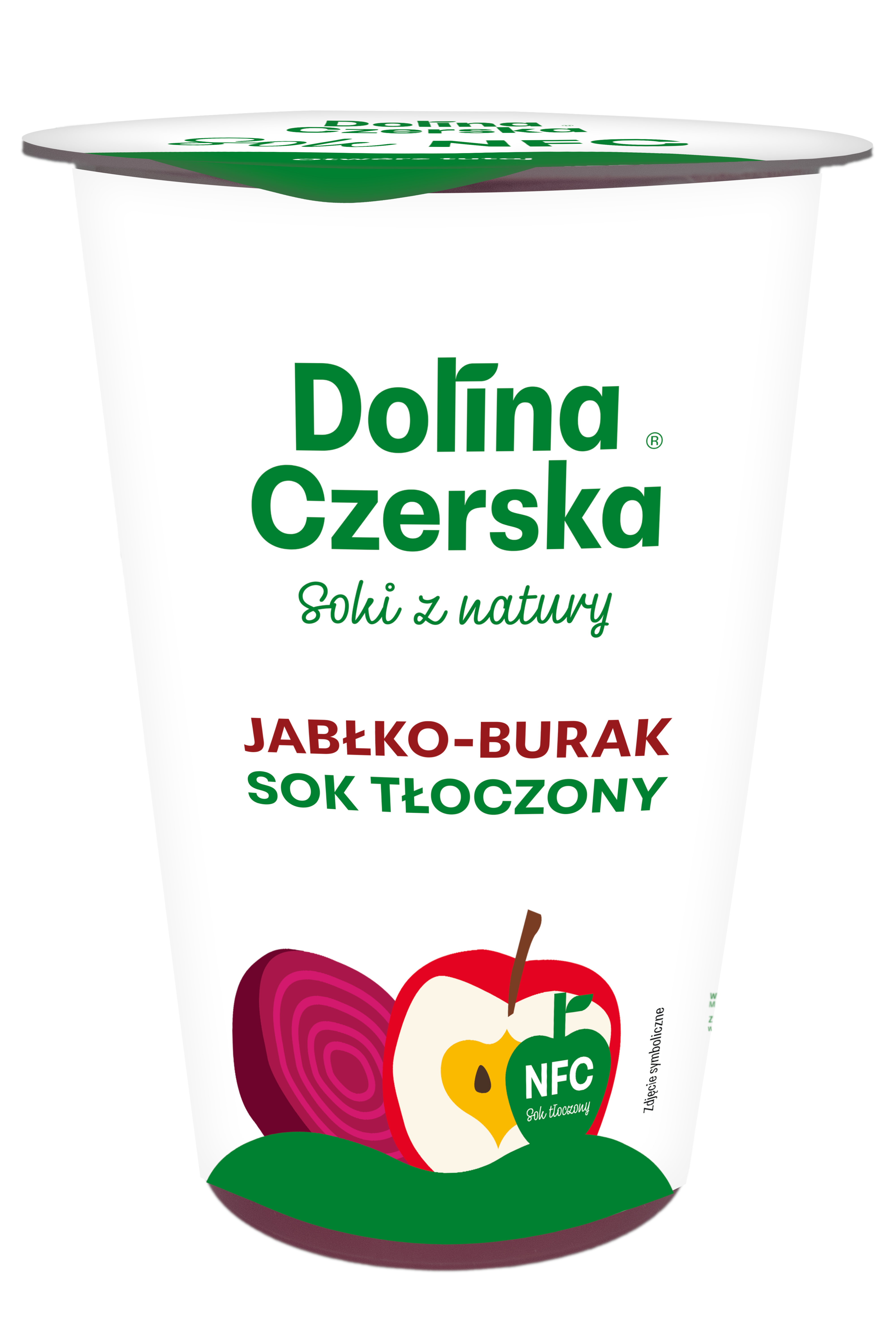 Sok Nfc Jabłko Burak 100% Dolina Czerska Kubeczek 200Ml