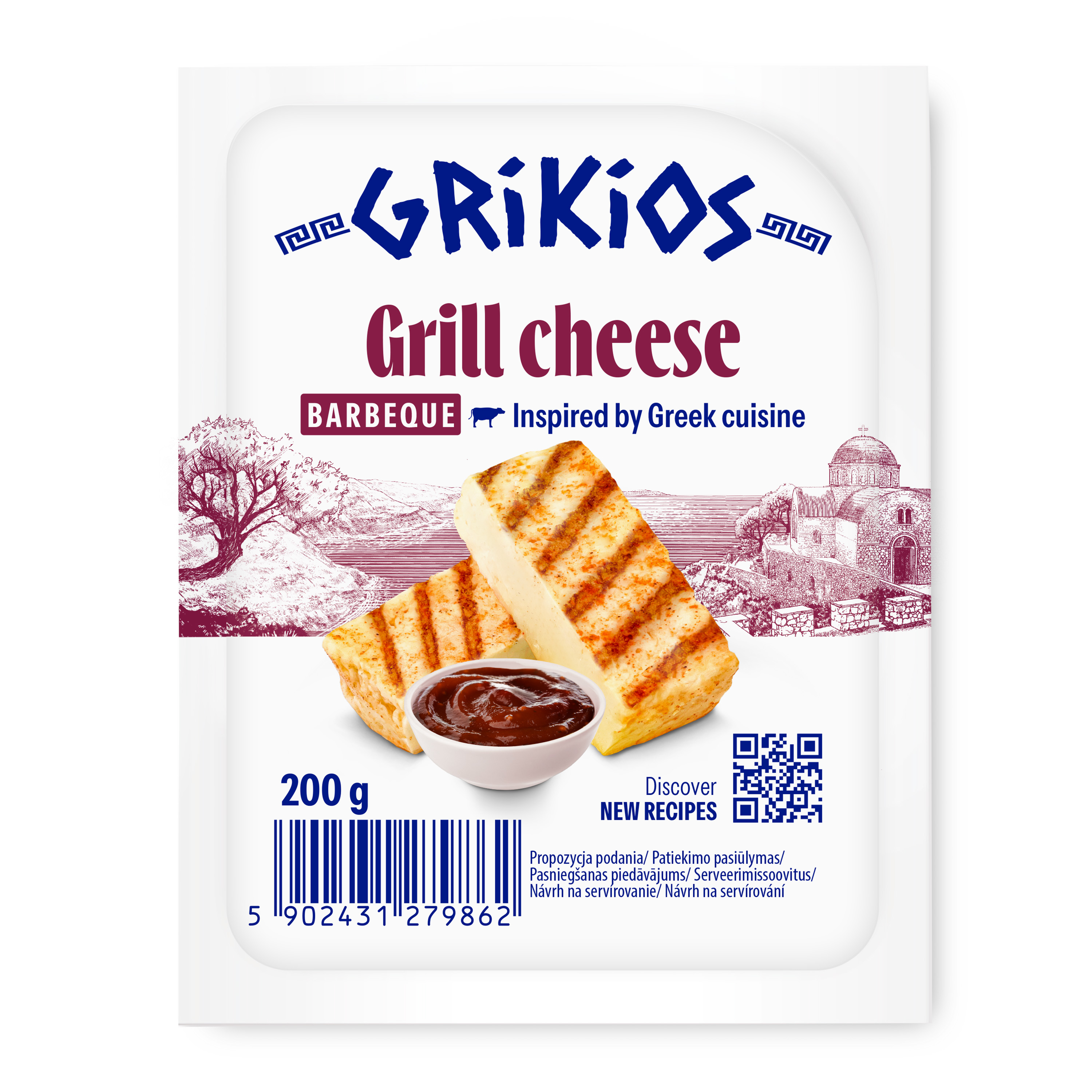Grikios Grill Cheese Bbq 200G