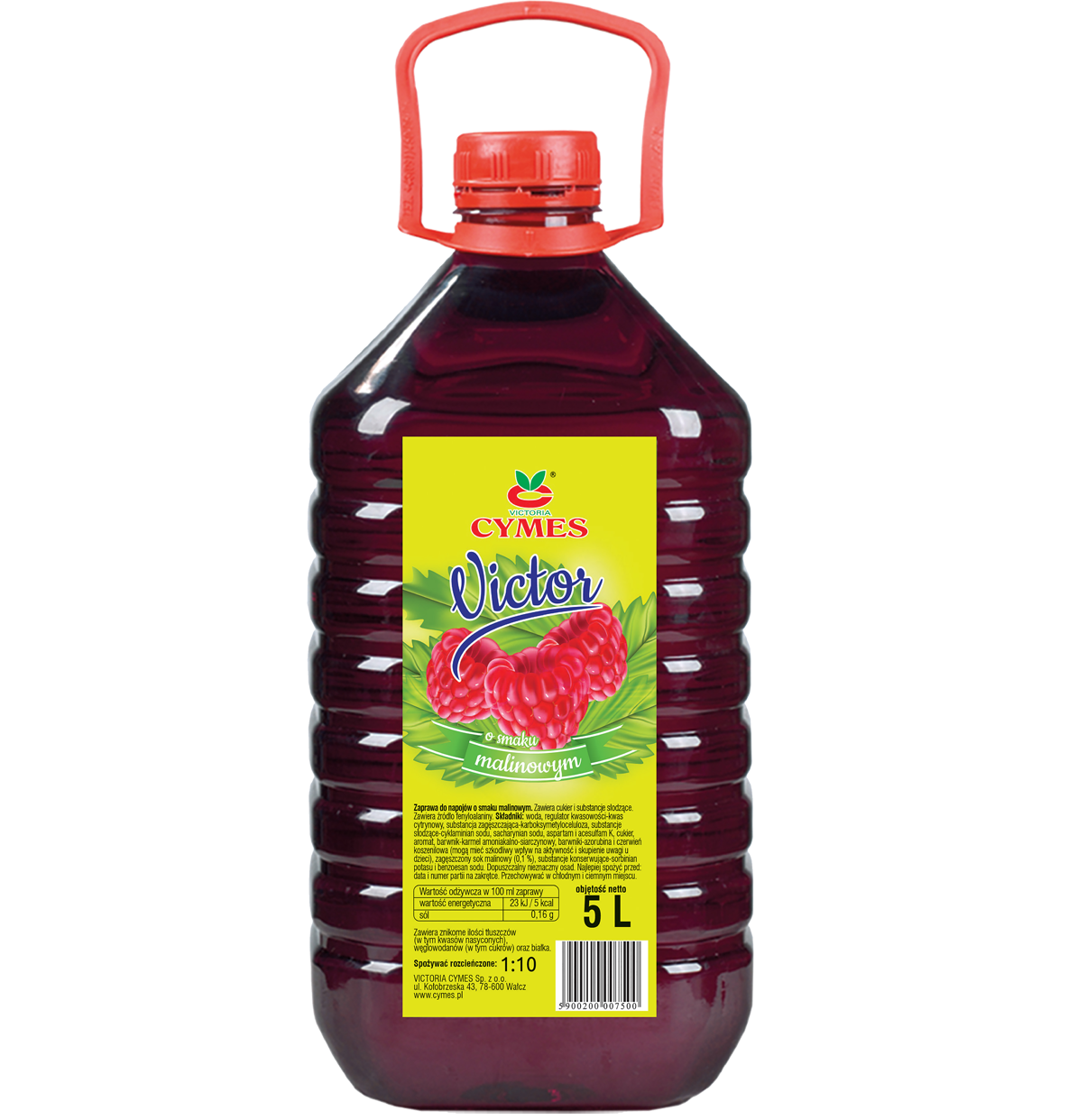 Victor O Smaku Malinowym Victoria Cymes 5 L