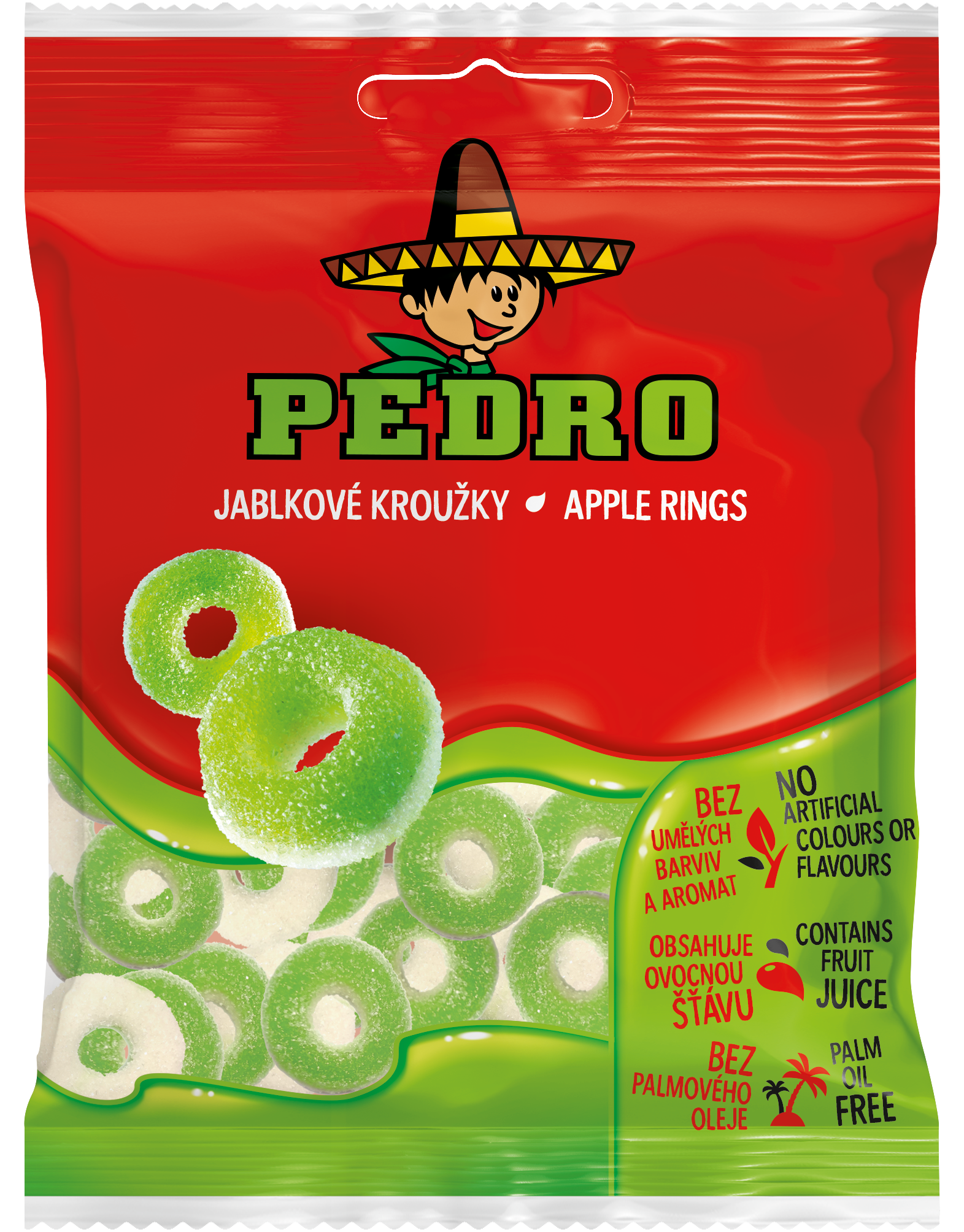 Pedro Żelki Apple Rings 80 G