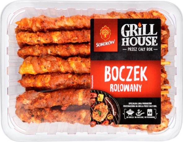 Sokołów Top Grill boczek rolowany 330g
