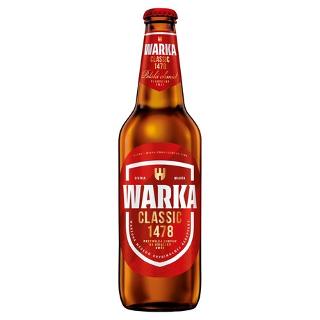 Warka Classic Piwo jasne 500 ml