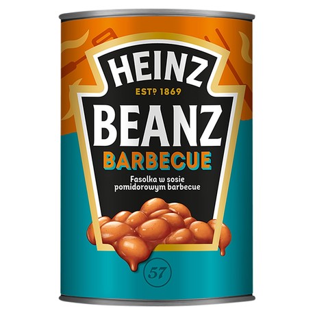 Heinz Fasolka w sosie pomidorowym barbecue 390 g