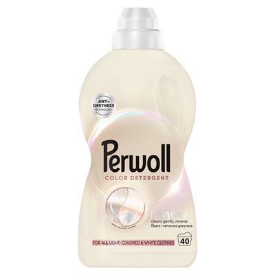 Perwoll Renew Color Detergent Light Color & White Płynny środek do prania 2 l
