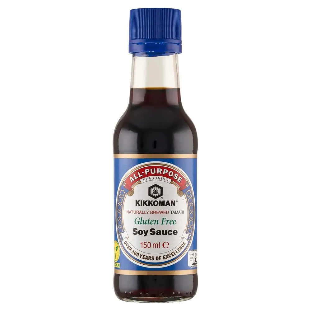 Kikkoman Naturalnie warzony bezglutenowy sos sojowy Tamari 150 ml
