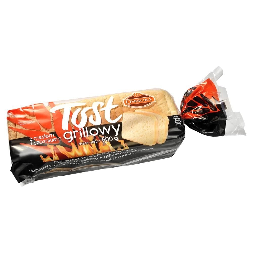 Oskroba Tost grillowy z masłem i czosnkiem 500 g