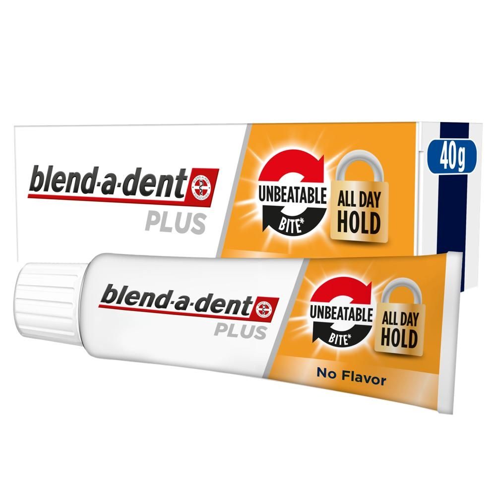 Blend-a-dent Krem adhezyjny Plus Unbeatable Bite do pełnych i częściowych protez zębowych 40ml