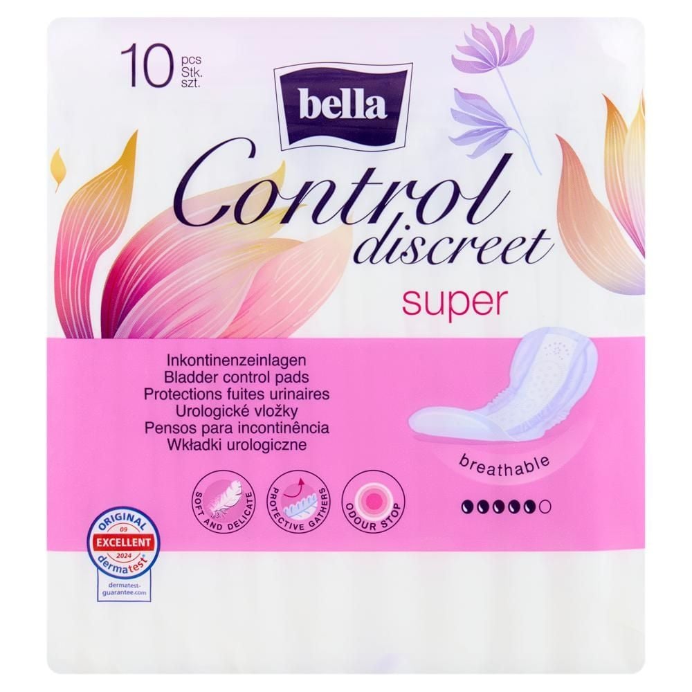 Bella Control Discreet Super Wkładki urologiczne 10 sztuk