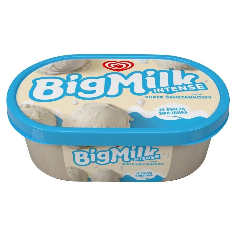 Big Milk Intense Lody smak super śmietankowy 900 ml
