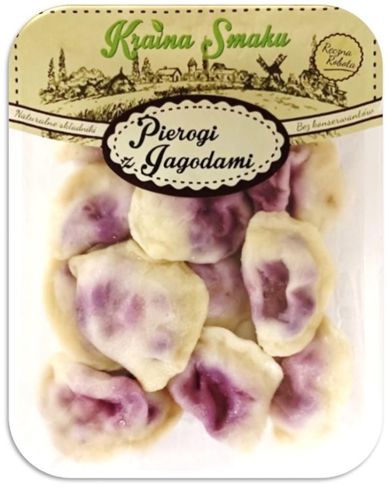 KUCHARSKI PIEROGI Z JAGODAMI 500g